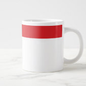 Créez votre propre Modèle de Noël Jumbo Mug (Droite)