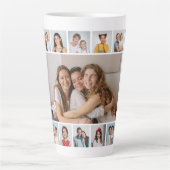 Créez votre propre mug à latte avec collage de 21 (Devant)
