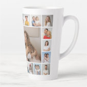 Créez votre propre mug à latte avec collage de 21 (Droite)