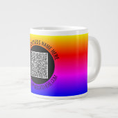 Créez Votre Propre Mug Cadeau d'Affaires à Code QR (Devant droit)