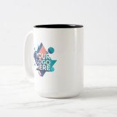 Créez Votre Propre Mug Café 15oz Deux Tons (Devant gauche)