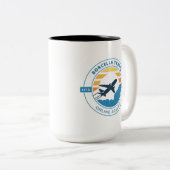 Créez Votre Propre Mug Café 15oz Deux Tons (Devant droit)