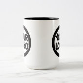 Créez Votre Propre Mug Café 15oz Deux Tons (Centre)