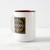 Créez Votre Propre Mug Café 15oz Deux Tons (Devant gauche)