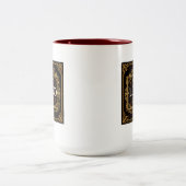 Créez Votre Propre Mug Café 15oz Deux Tons (Centre)