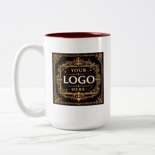 Créez Votre Propre Mug Café 15oz Deux Tons (Gauche)