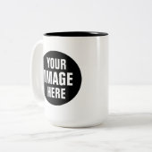 Créez Votre Propre Mug Café 15oz Deux Tons (Devant gauche)