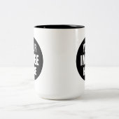 Créez Votre Propre Mug Café 15oz Deux Tons (Centre)