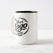 Créez Votre Propre Mug Café 15oz Deux Tons (Devant gauche)