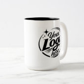 Créez Votre Propre Mug Café 15oz Deux Tons (Devant droit)