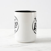 Créez Votre Propre Mug Café 15oz Deux Tons (Centre)