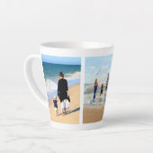 Créez votre propre mug de latte avec un collage de (Angle gauche)