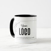 Créez votre propre Mug promotionnel d'entreprise (Devant gauche)