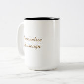 créez votre propre mug Two-Tone, 45 cl (Devant gauche)