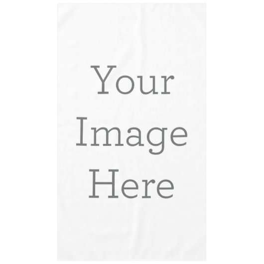 Nappe personnalisée 152 cm x 264 en Coton (Devant)