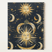 Créez votre propre orné bleu céleste et or (Dos)