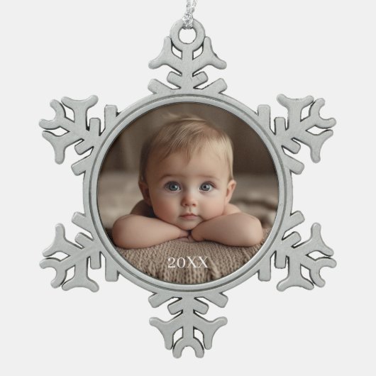 Créez votre propre ornement de Noël ou de Noël (Devant)