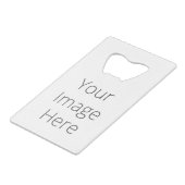 Créez votre propre ouverture de bouteille de carte (Devant Angle)