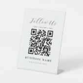 Créez votre propre panneau de piédestal de code QR (Recto)