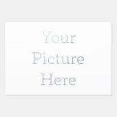 48,3 cm x 73,7 cm Feuilles de papier cadeau dorées, Semi-brillant, Argentée foil (Devant 2)