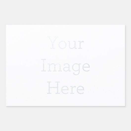 48,3 cm x 73,7 cm Feuilles de papier cadeau dorées, Semi-brillant, Argentée foil (Devant)