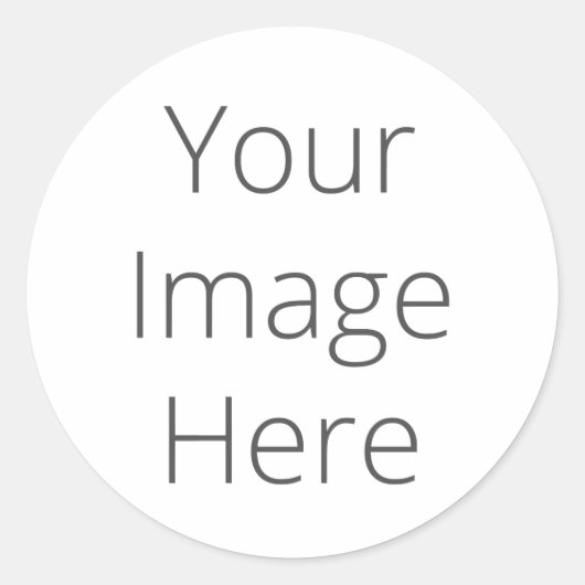 Créez votre propre petit Sticker rond (Devant)