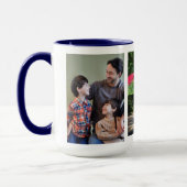 créez votre propre photo collage 2 moderne Mug (Gauche)