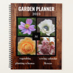 Créez votre propre photo de jardin rustique<br><div class="desc">Créez votre propre planificateur photo de jardin rustique. Vous pouvez le personnaliser et ajouter vos propres photos à l'avant,  ajouter votre monogramme et année.</div>