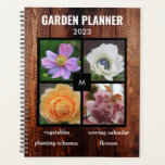 Créez votre propre photo de jardin rustique<br><div class="desc">Créez votre propre planificateur photo de jardin rustique. Vous pouvez le personnaliser et ajouter vos propres photos à l'avant, ajouter votre monogramme, texte et année.</div>