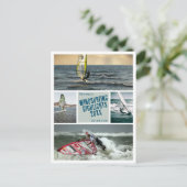 Créez votre propre photo de planche à voile Carte  (Debout devant)