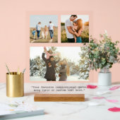 Créez votre propre photo et devis 3 personnalisés (Mariage)