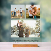 Créez votre propre photo et devis 3 personnalisés (Neutre)