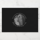 Créez votre propre photo Liquor Mariage Étiquette (Étiquettes simples)