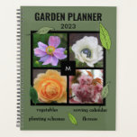 Créez votre propre planificateur photo de jardin r<br><div class="desc">Créez votre propre planificateur photo de jardin rustique. Vous pouvez le personnaliser et ajouter vos propres photos à l'avant,  ajouter votre monogramme et année.</div>