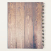 Créez votre propre planificateur photo de nom de f (Dos)