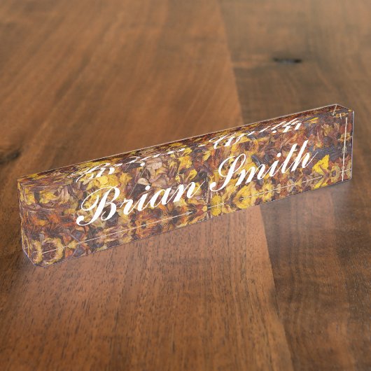 Créez votre propre plaque d'identification (Taille)