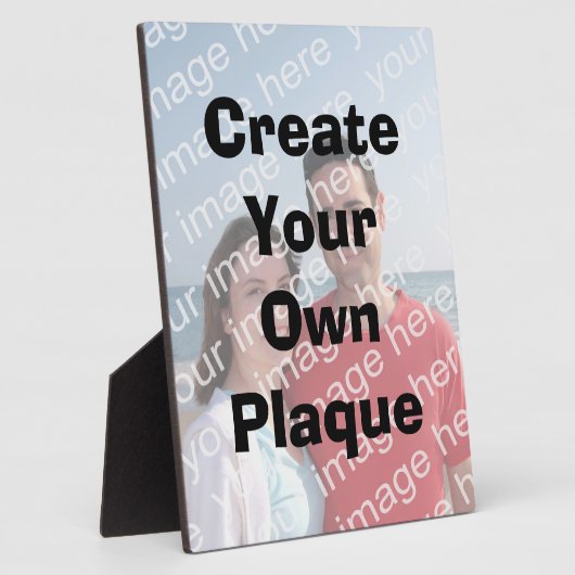 Créez votre propre plaque photo (Côté)