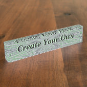 Créez votre propre plaque signalétique (Taille)