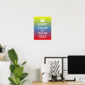 Créez Votre Propre Poster "Keep Calm & Carry On" ! (Bureau à domicile)