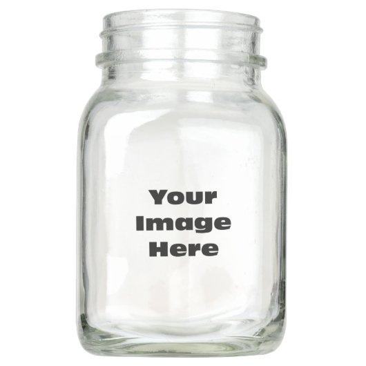 Créez votre propre pot de maçon fait sur commande (Droite)