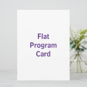 Créez votre propre programme plat 6,5" x 8,75" (Debout devant)