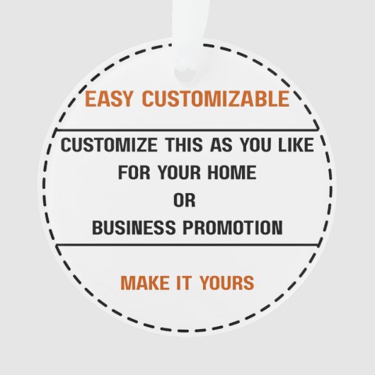 Créez Votre Propre Promotion de Marque Simple (devant)