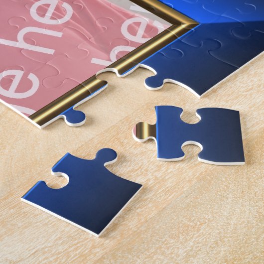 Créez votre propre puzzle encadré par photo (Côté)