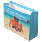 Créez votre propre sac cadeau photo avec texte per (Devant Angle)