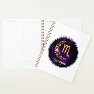 Créez votre propre Scorpion céleste violet Zodiac