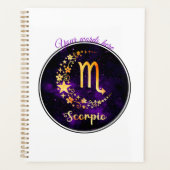 Créez votre propre Scorpion céleste violet Zodiac (Devant)