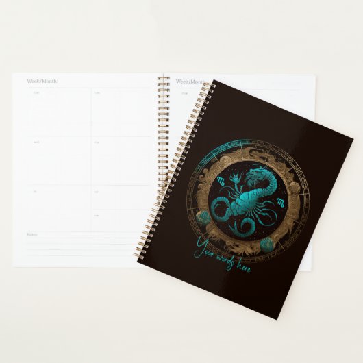 Créez votre propre Scorpion céleste Zodiac (Devant avec enveloppe)