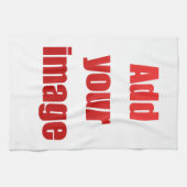 Créez votre propre serviette de cuisine (Horizontal)