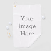 Serviette de golf (En situation)