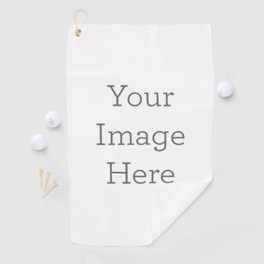 Serviette de golf (En situation)